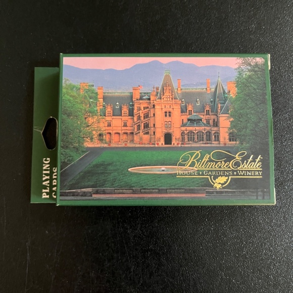 Biltmore Estate, Asheville, NC Playing Cards in Original Box Complete Like New - Picture 7 of 7